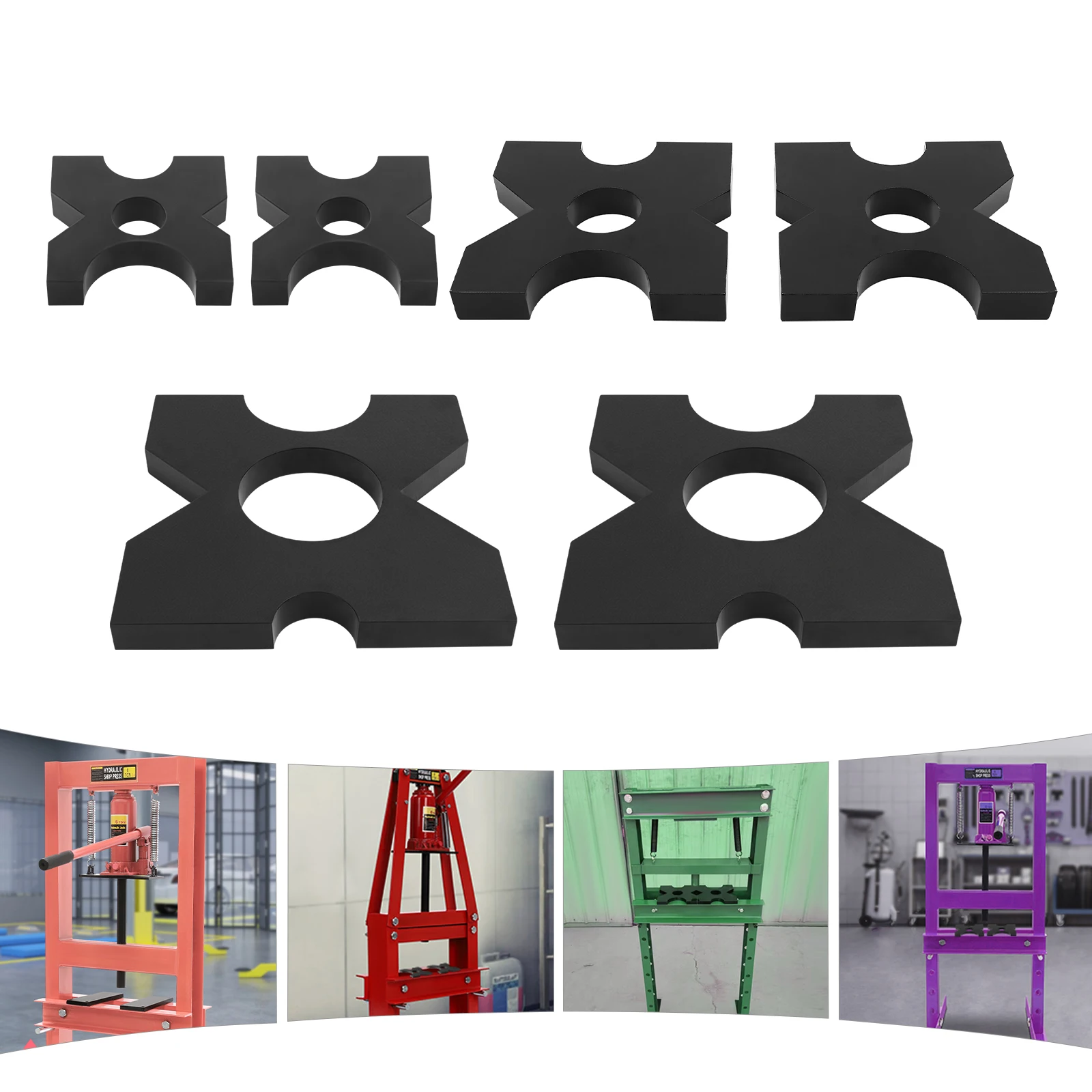 

Железная пресс-плита H-образная рама Гидравлический магазин Пресс-плита Магазин Пресс-плита 1 пара гидравлических пресс-плитен