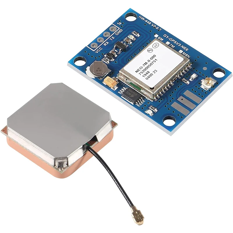 NEO-6M/7M/8M GY-NEO6MV2 New GPS Module NEO6MV2 with Flight Control EEPROM MWC APM2.5 Large Antenna for Arduino 7MV2 8MV2