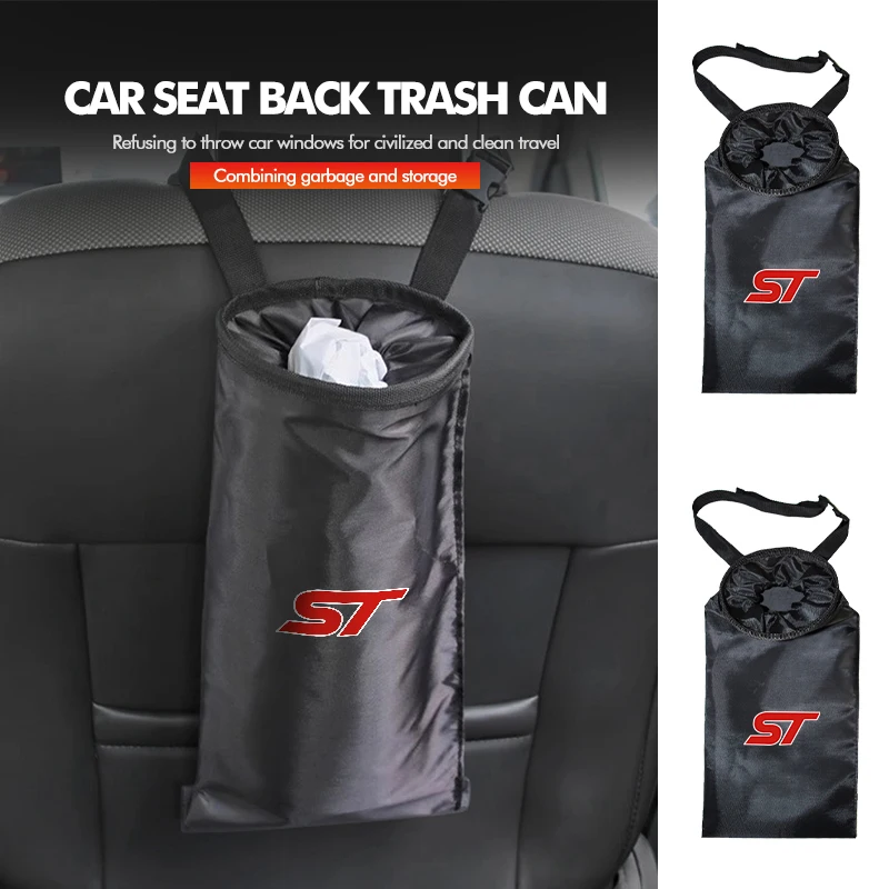 Bolsa de almacenamiento para el respaldo del asiento del coche, bolsa de almacenamiento para bebidas y artículos diversos, con múltiples bolsillos, para Ford Escape Expedition Taurus Ecosport C-MAX Galaxy ST