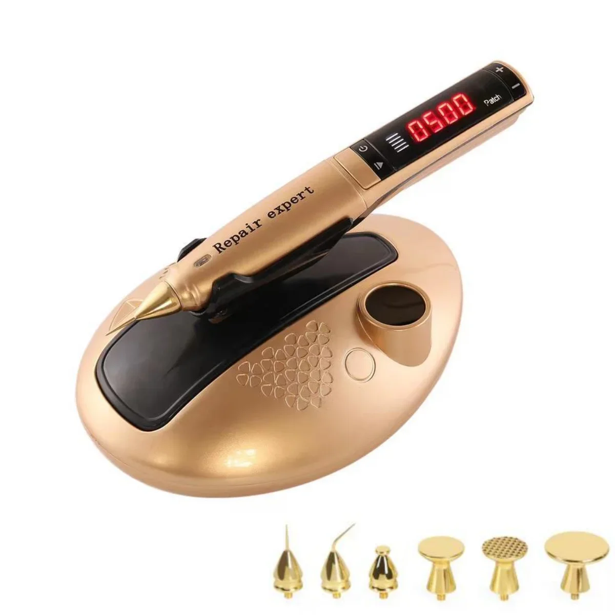 Portable Gold Plasma Pen Spots Scars Removal Eyelid Lifting Jet Plasma Pen for Skin Rejuvenation Acne Treatment Beauty Equipment