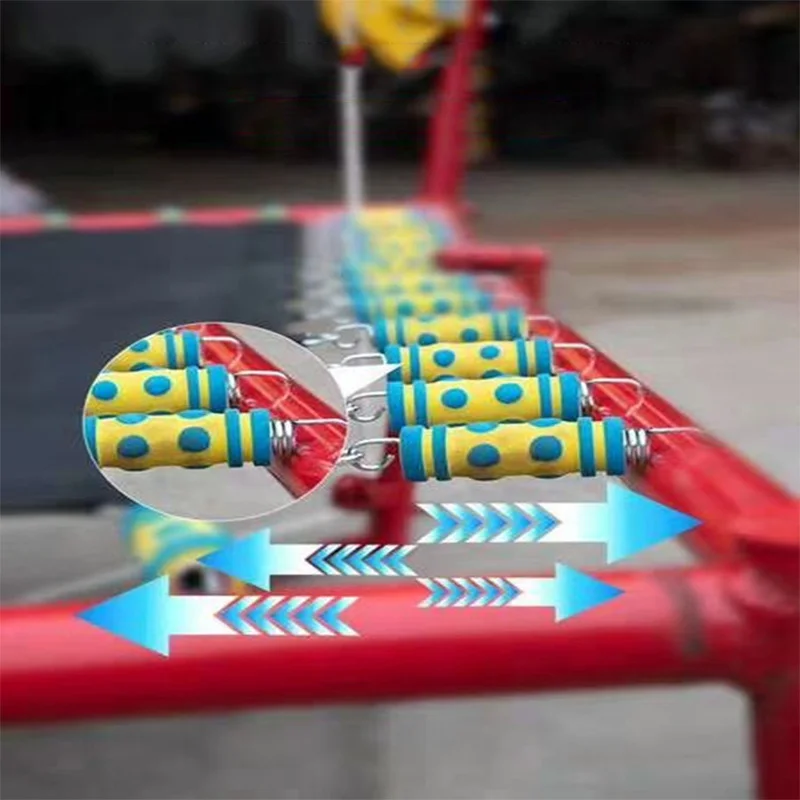 Bungee jump rubber sale kids cord outdoor trampoline bungee jumping rope equipment ankle harness