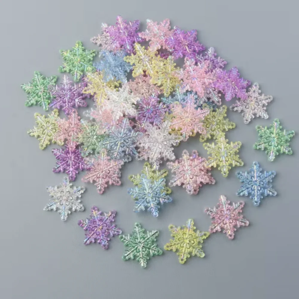 30pcs Christmas Artificial Snowflakes Decorations,Snowflakes Confetti,Christmas Home Decorations
