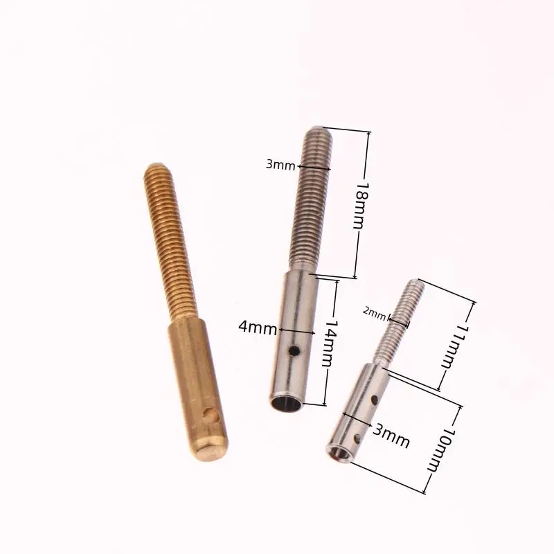 5PCS M2 / M3 Metal Connecting Rod / Push Rob Connecion Parts Fixed-wing Aircraft DIY Accessories