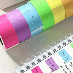 5000pcs/Lot Label Colorful Private Sticker Labels Self-Adhesive Paper Stickers Blank Memo Stationery DIY Diary Notebook