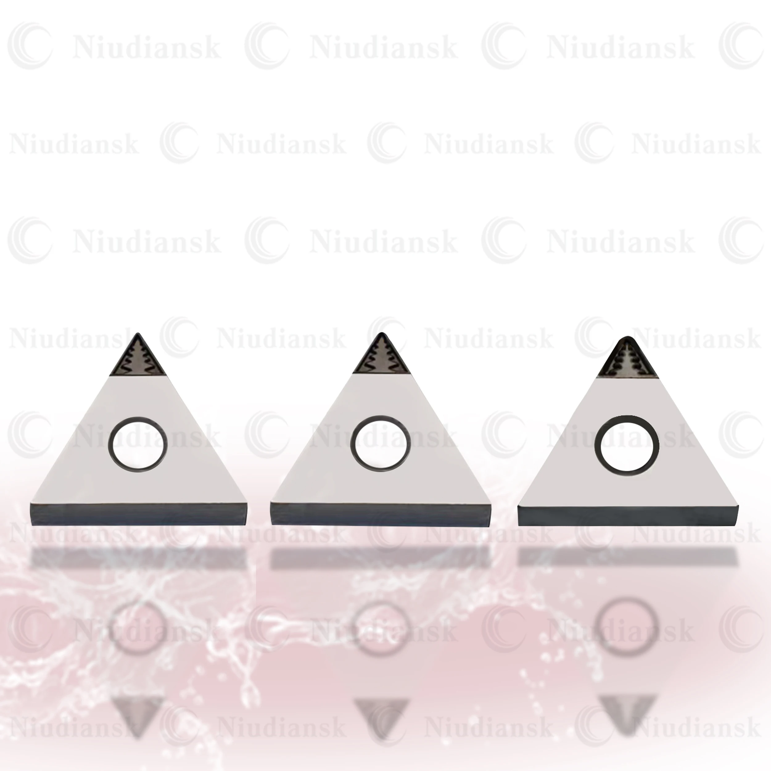 Diamond PCD Aluminum Copper Special Triangular Blade JG Groove Type TNMG160402 TNMG160404 TNMG160408 JG PCD CNC Lathe Tool Blade