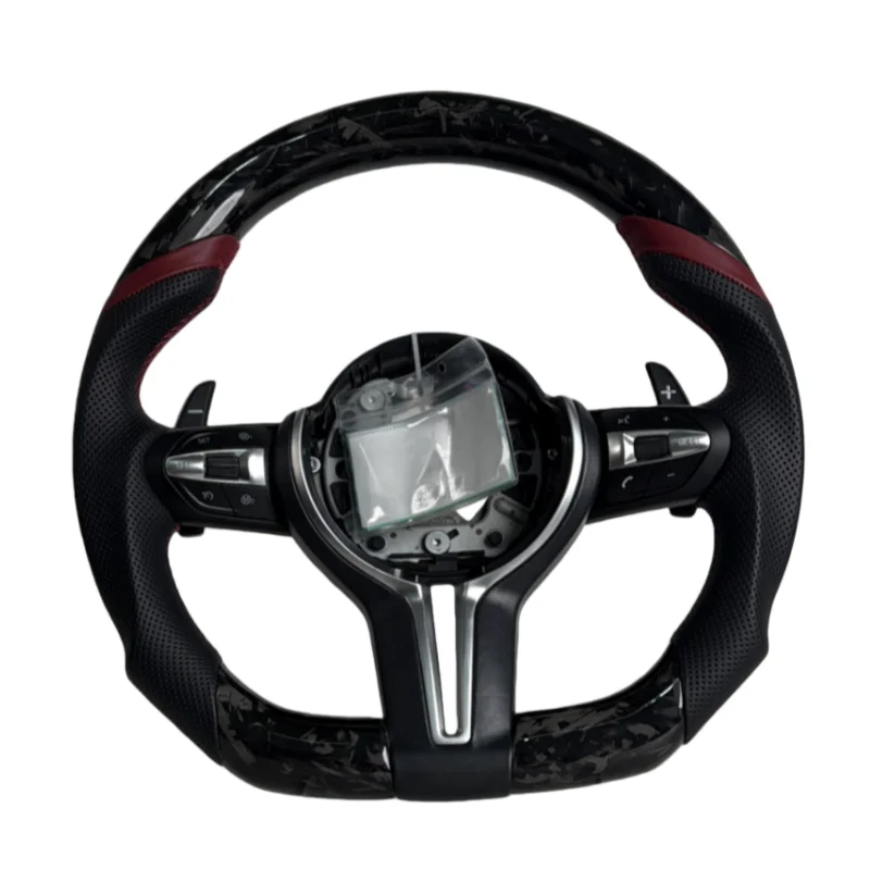 For BMW Forged Carbon Fiber Sport Steering Wheel Upgrade Fit F20 F21 F40 F22 F23 F44 F45 F30 F31 F35 F32 F33 F36 F10 E90