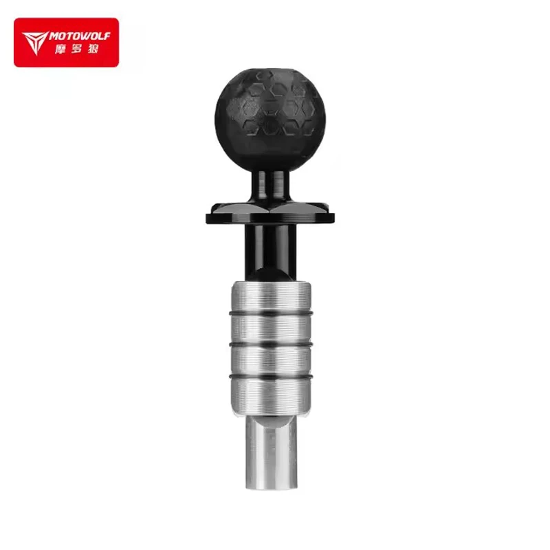 Motorbike Outdoor Riding Modified Accessories Mobile Phone Sports Camera Mount Adapter Ball Head Aluminium Alloy Fork Ball Head