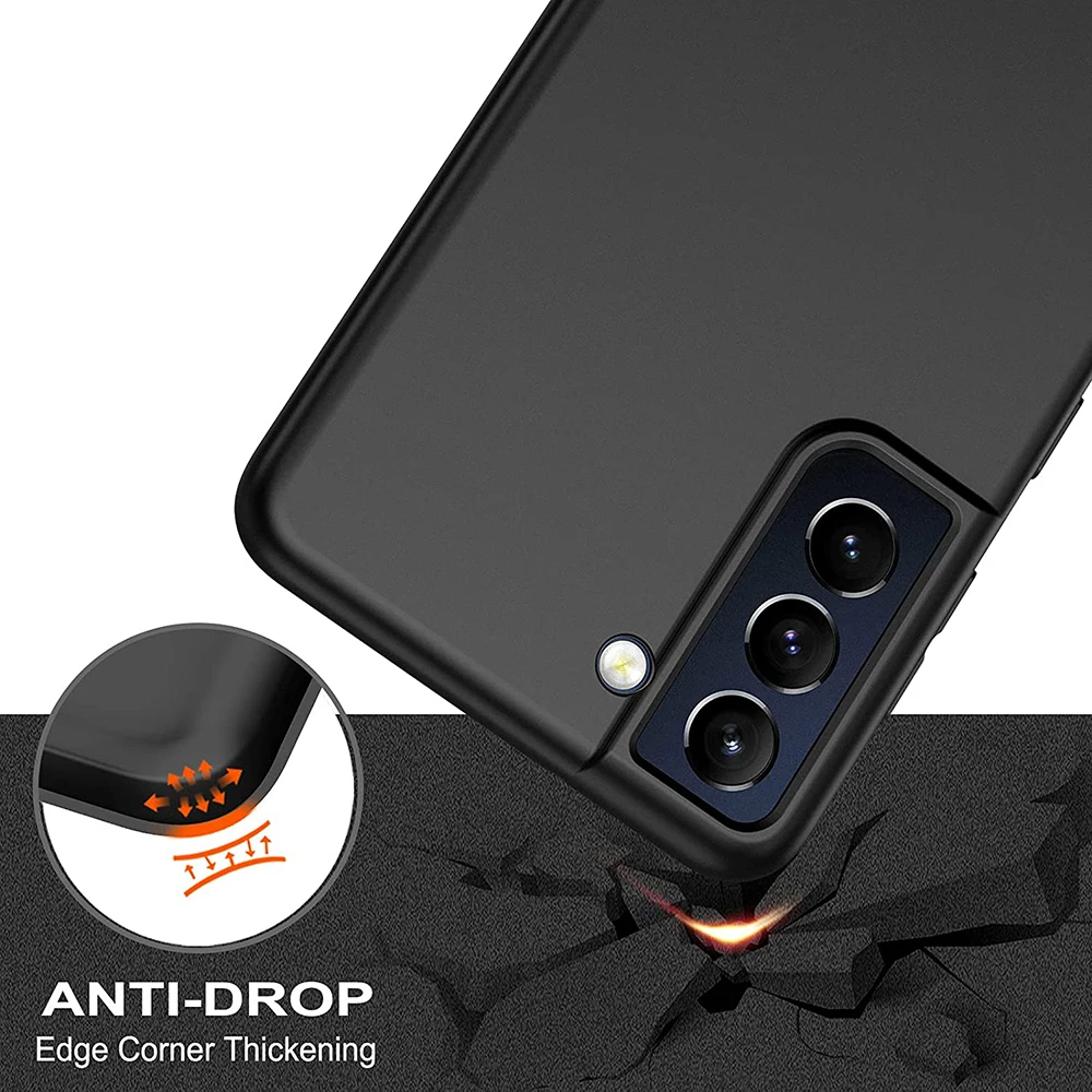 Luxus Matte Silikon Weiche Fall Für Samsung Galaxy A53 A33 A23 A13 A72 A52 A32 A22 A12 A71 A51 A31 a70 A50 Ultra Dünne Fall Abdeckung – Detail 3