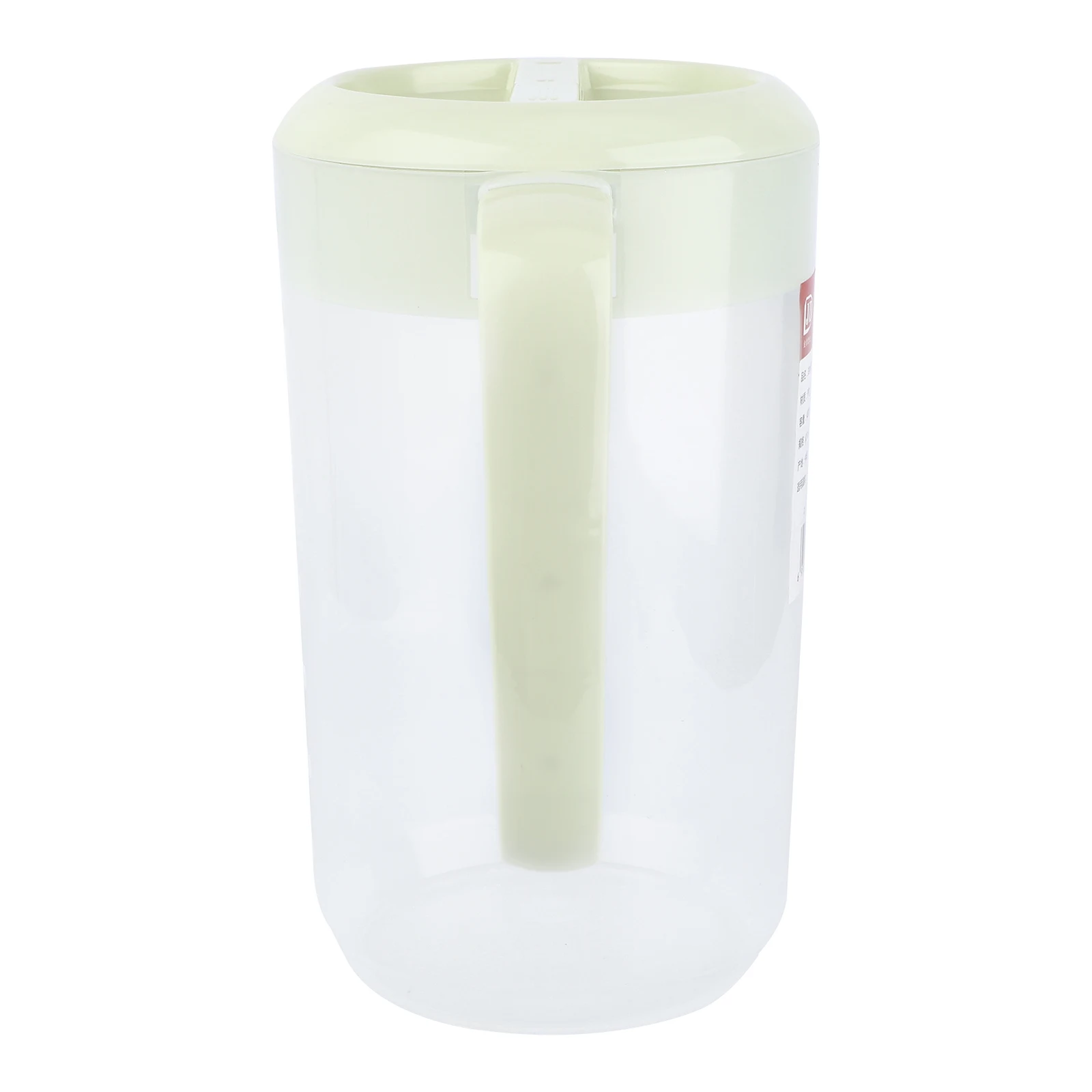 

1 pc 4000Ml Cold Water Pitcher Clear Plastic Beverage Dispenser For Home Cafe Milk Tea Store Large Capacity Easy Clean Sturdy