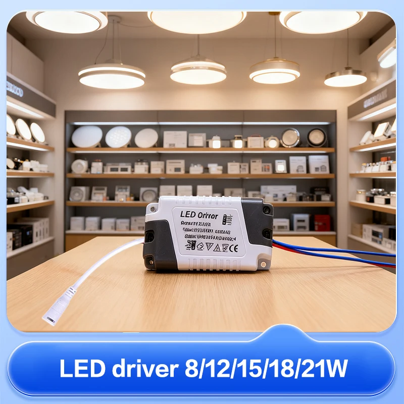 LED Driver 280mA 8-24W AC 220V To DC 24V Lighting Transformer Panel Ceilling Lamp LED Strip Power Supply Adapter