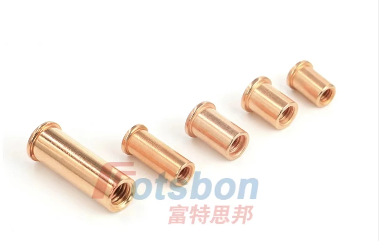 Brass/SUS PCB Board Solder Joint Copper Column Spot Weld Nut Stud IT-M3/M4/M5/M6