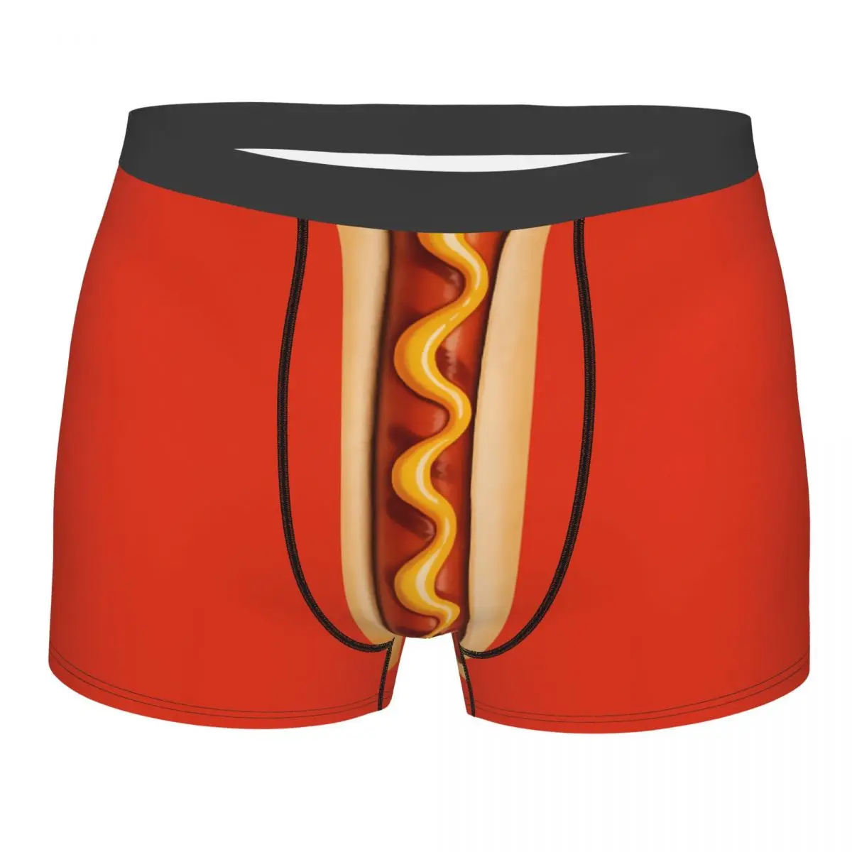 Hot Dog Ball Boxer Shorts Wedding Gift For Husband 3D Printed Men Underwear Panties Briefs Breathable Underpants
