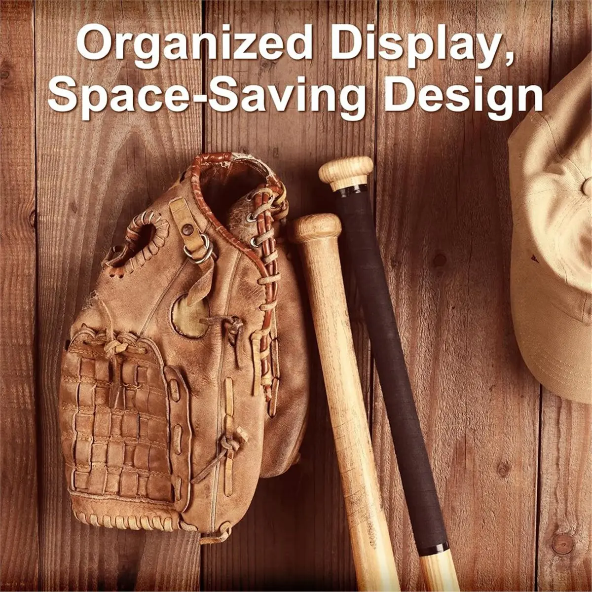 4 Pcs Baseball Glove Wall Mount Display Holder Metal Storage Display Rack Baseball Glove Stand