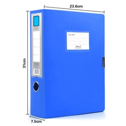 Thickened Large Capacity File Organizer For Desk Document File Box Storage Bag Standing Test Paper Bag 2.0cm 3.5cm 5.5cm 7.5cm