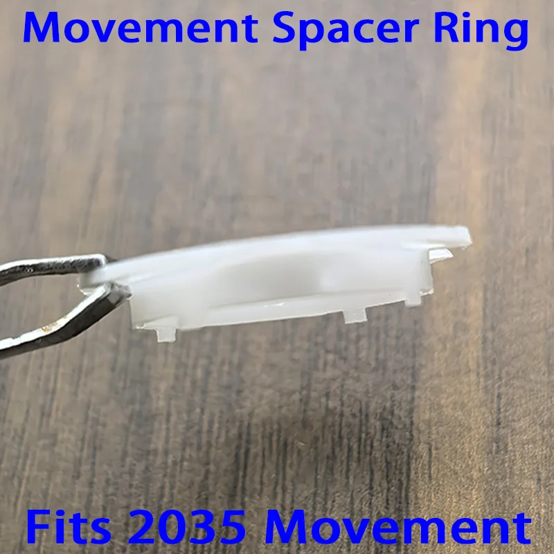 1/2/5PCS 2035 Movement Spacer Ring Outer Diameter 27mm Height 3.8mm Fits 2035 Movement Fixed Ring Repair Replace Parts