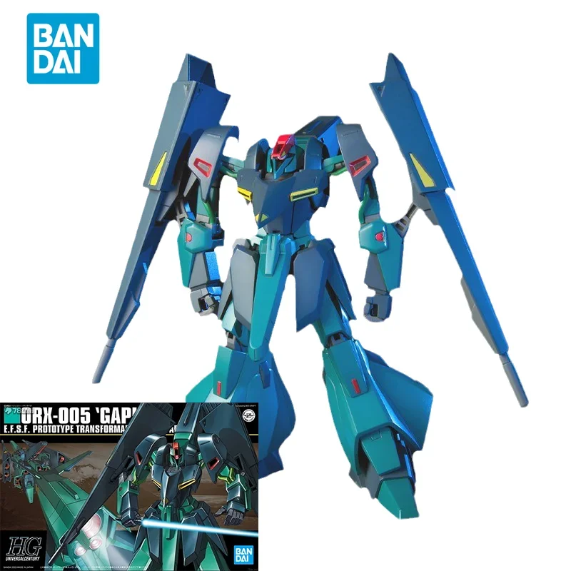 

Bandai Original GUNDAM Anime Model HG 1/144 ORX-005 Gaplant Gundam Action Figure Assembly Model Toys Gifts for Children