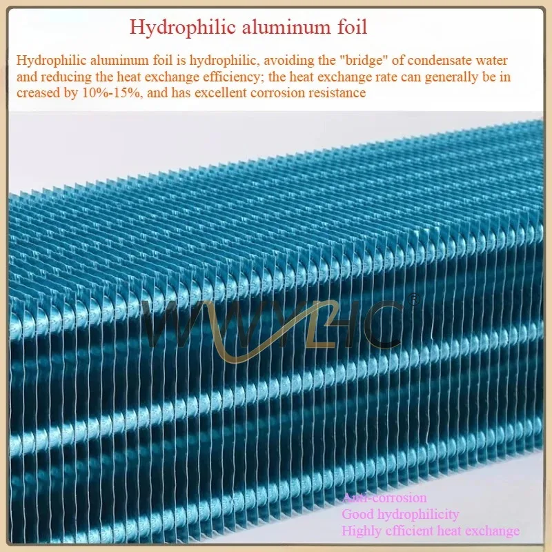 Air-cooled Water-cooled Copper Tube Evaporator Condenser for Freezer Refrigerator