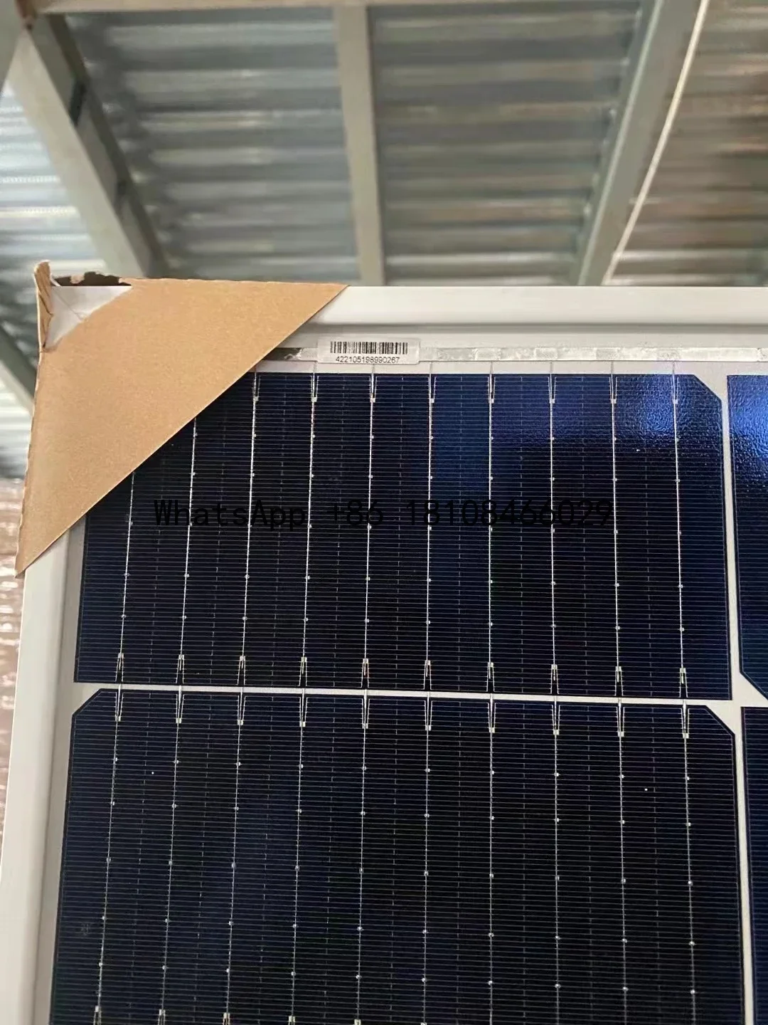 Panneaux Solaires Longs GCL à Cellules MonocBN Allines de 550W, pour Système d'Massage Solaire Domestique et Commercial, Prix de Gros Bon Marché