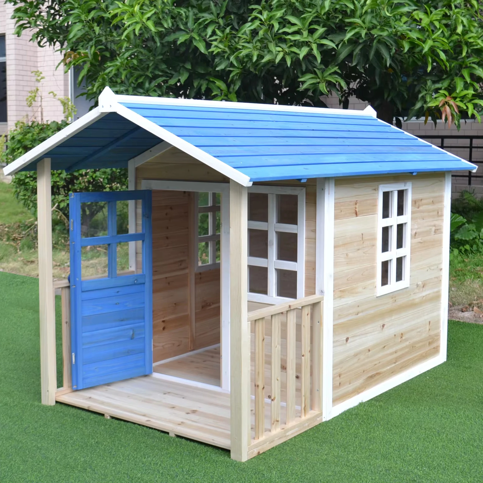 

Playhouse for Kids, Children's Wooden Cottage, Wholesale Price, Bulk Discounts