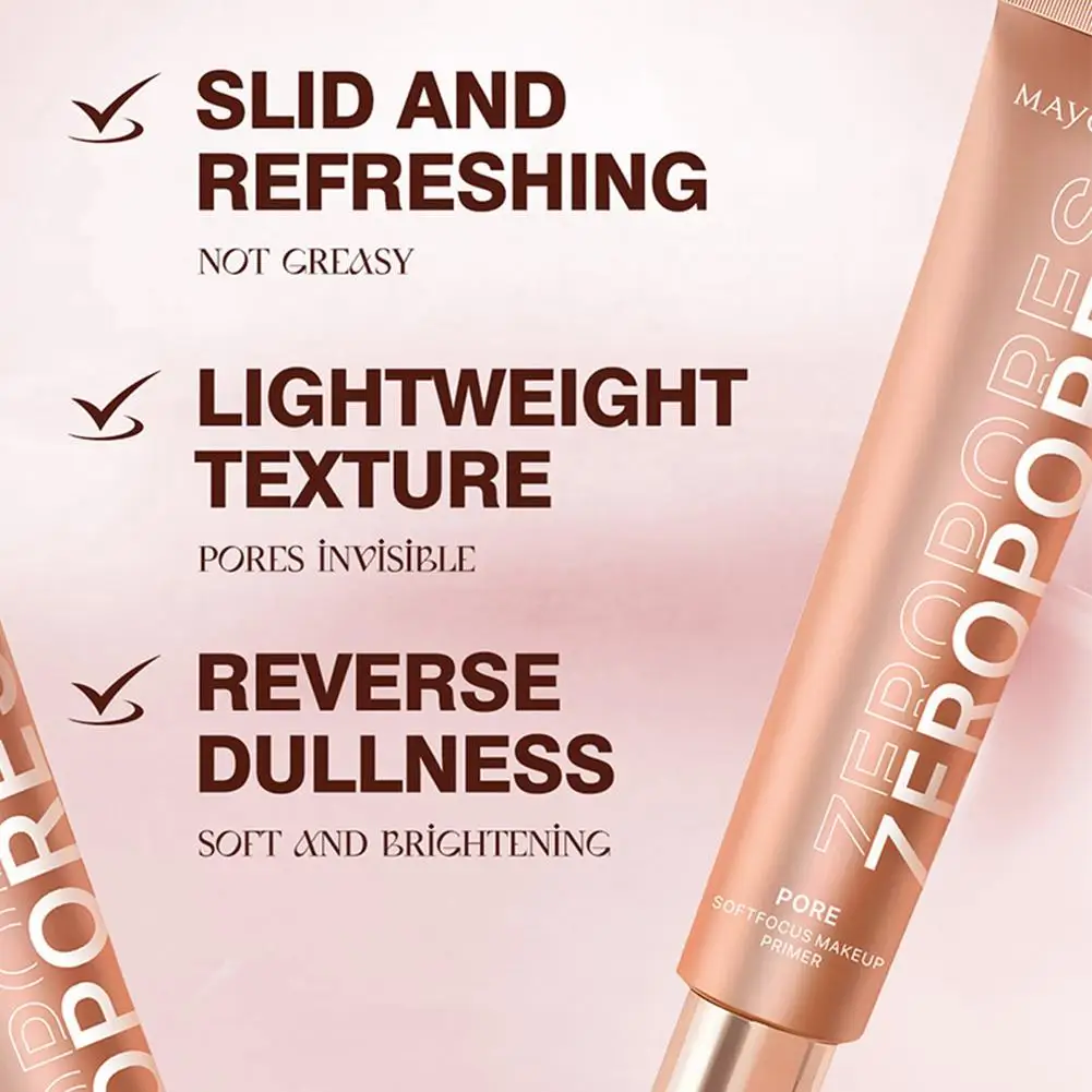 Base primaire de pré-maquillage pour le visage, contrôle de l'huile des Pores invisibles, peau lisse, Isolation mate, correcteur, cosmétiques, 20g