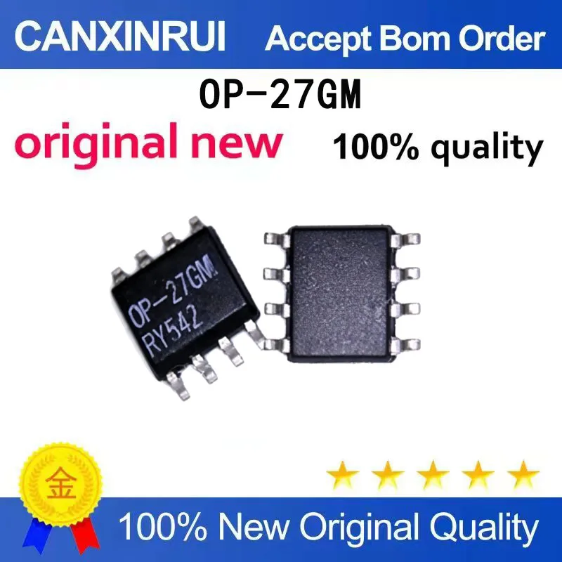 

（5-100 pieces）Brand new original OP-27GM 0P-27GM SOP-8 spot chip IC