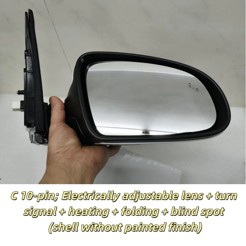Voor hyundai kona 2017-2023 auto links en rechts spiegels achteruitkijkspiegel montage OEM: 87610-J9020 87620-J9020