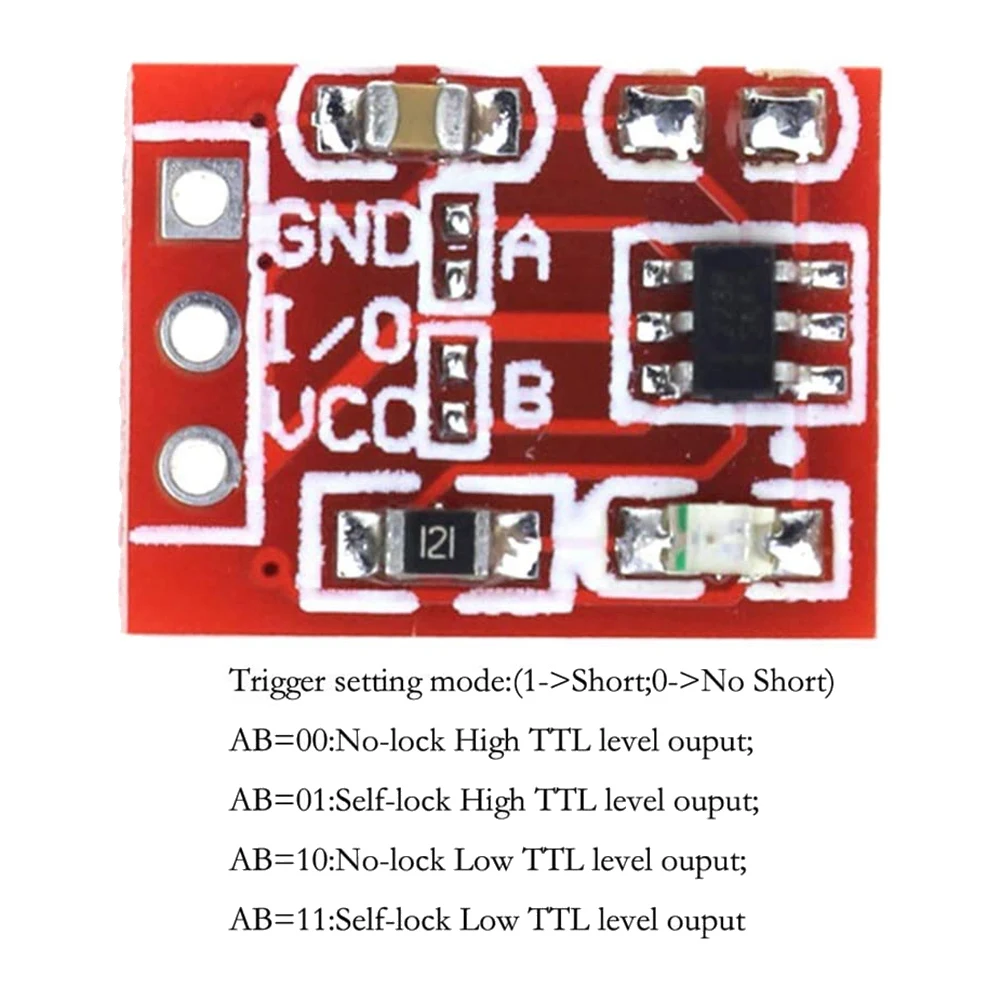 20 Stück ttp223 Touch-Button-Modul Kondensator Typ ein kanal iger selbstsicher nder Touch-Switch-Sensor