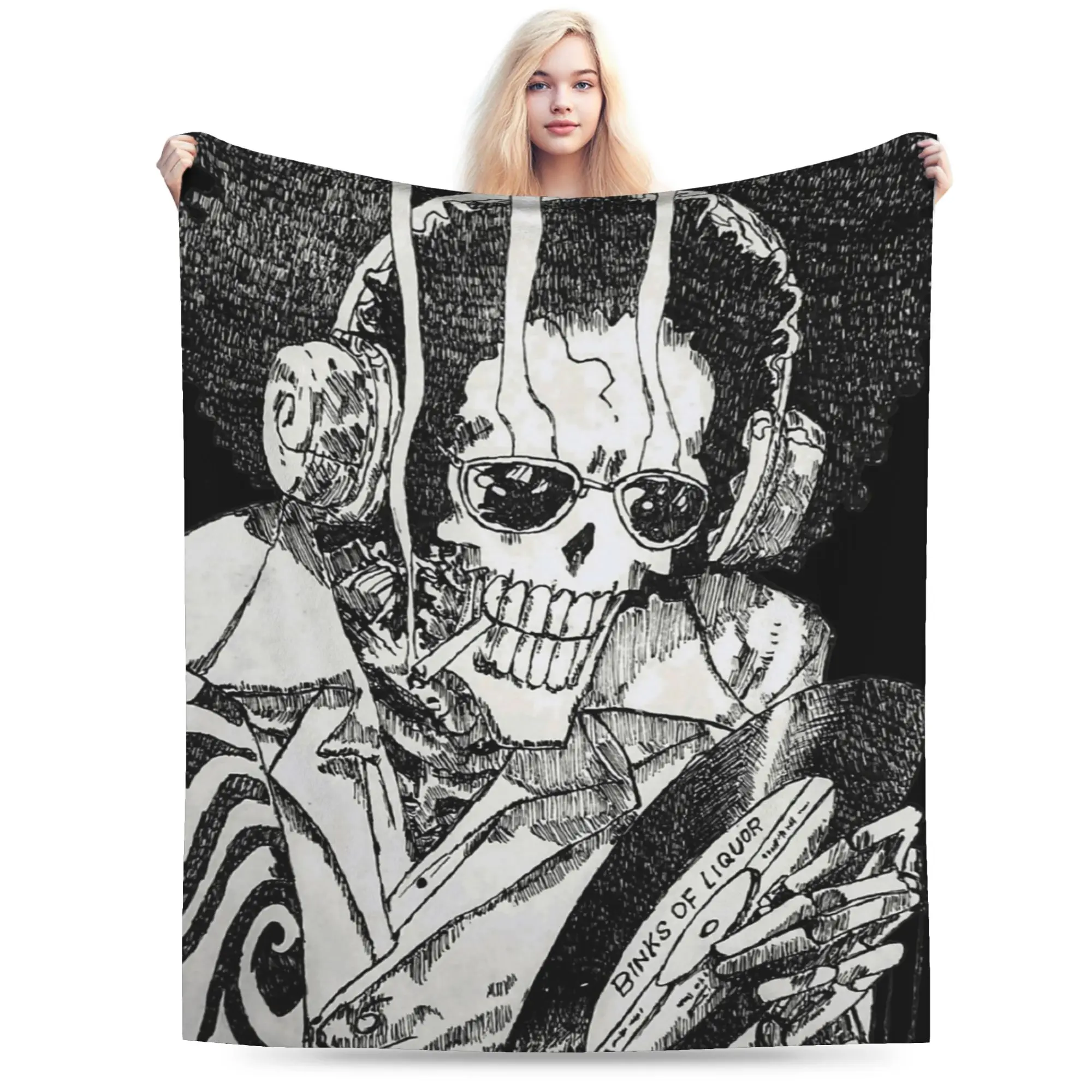 brook Ones Pieces Blanket Flannel Textile Decor   Multifunction Lightweight Thin Throw Blankets for Sofa Travel Quilt