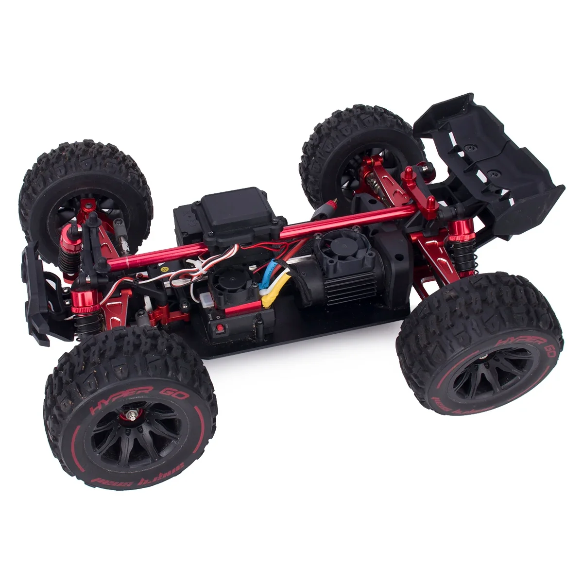 CNC Aluminum Steering Cup Front Rear Swing Arms Servo Arm Kit for MJX Hyper Go 1/14 14209 14210 Desert Drift Car Upgrade parts view 5