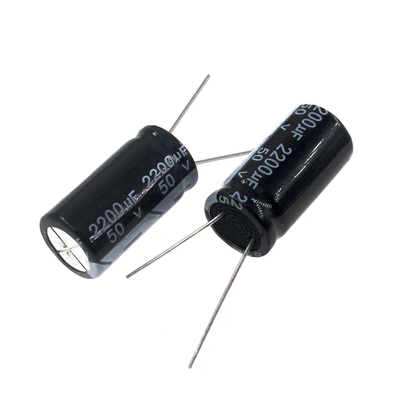 5pcs 2200uF 50V 2200MFD 50Volt 16*25mm Aluminum Electrolytic Capacitor Radial 2200mf50v 2200uf50v 50v2200mf 50v2200uf