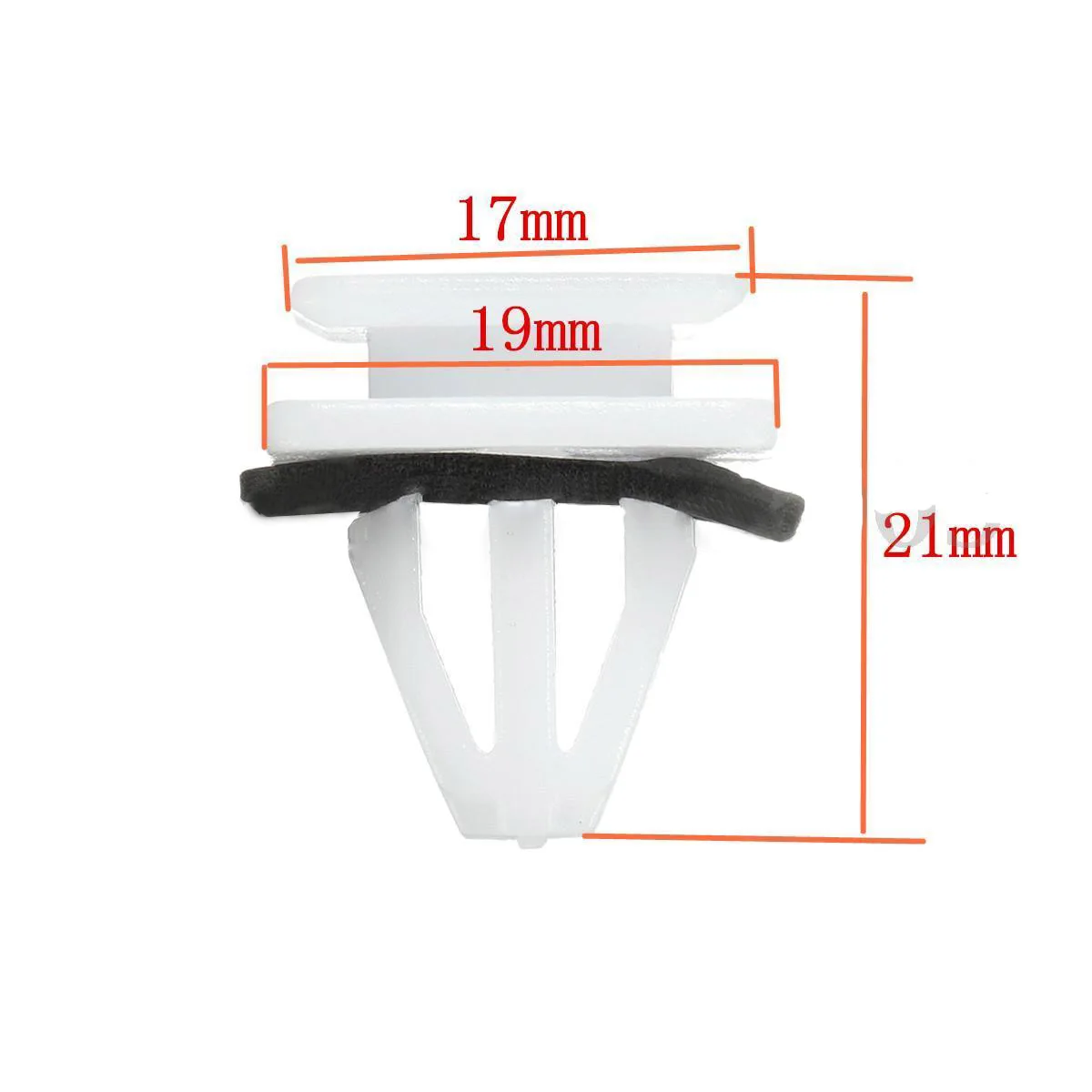 10Pcs Car Moulding Sill Panel Side Skirt Bumper Fender Trim Clip Fastener Retainer Accessories Fit For Honda CRV Civic Universal