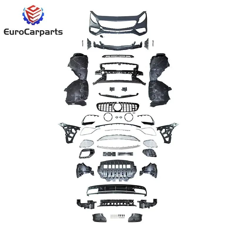 2014-2020y C217 W217 S217 S500 S350 upgrade to S65 coupe car auto body kit system accessories for Mercedes S Class coupe