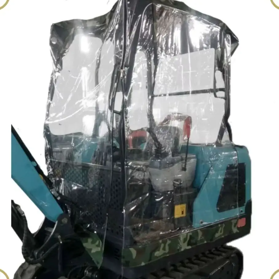 1PC New Mini Excavator Car Cover Awning Mosquito-proof Shed, Sunshade Net Shed