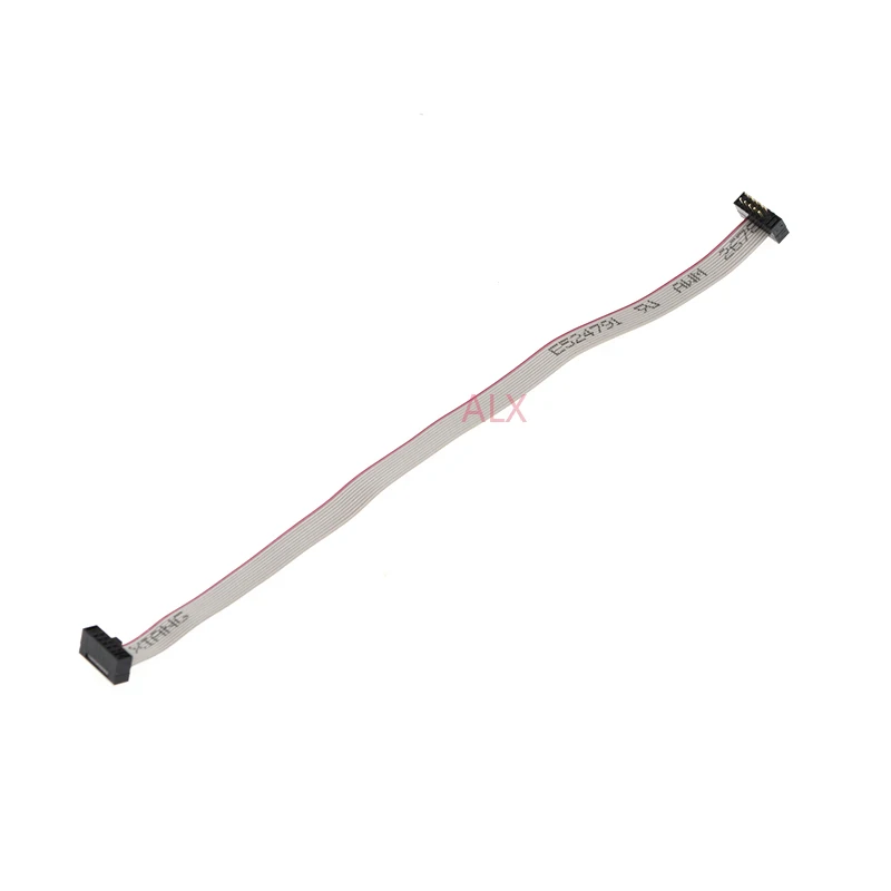 1Pcs Fc-Fd Dc4 Idc 1.27mm Pitch Male To Female Connector 10/20 Pin Flat Ribbon Download Data Cable