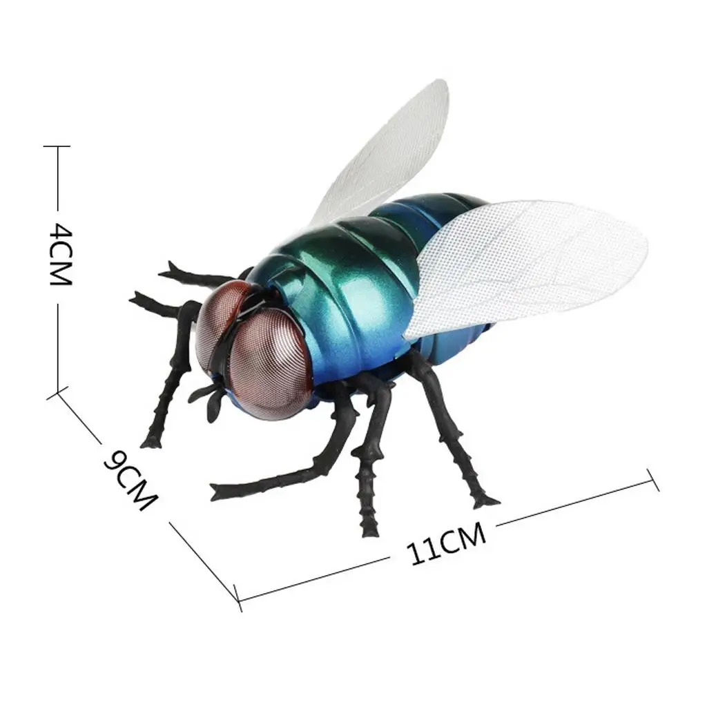 Infrared Remote Control RC Insects Practical Prank Tricks Toy Fly