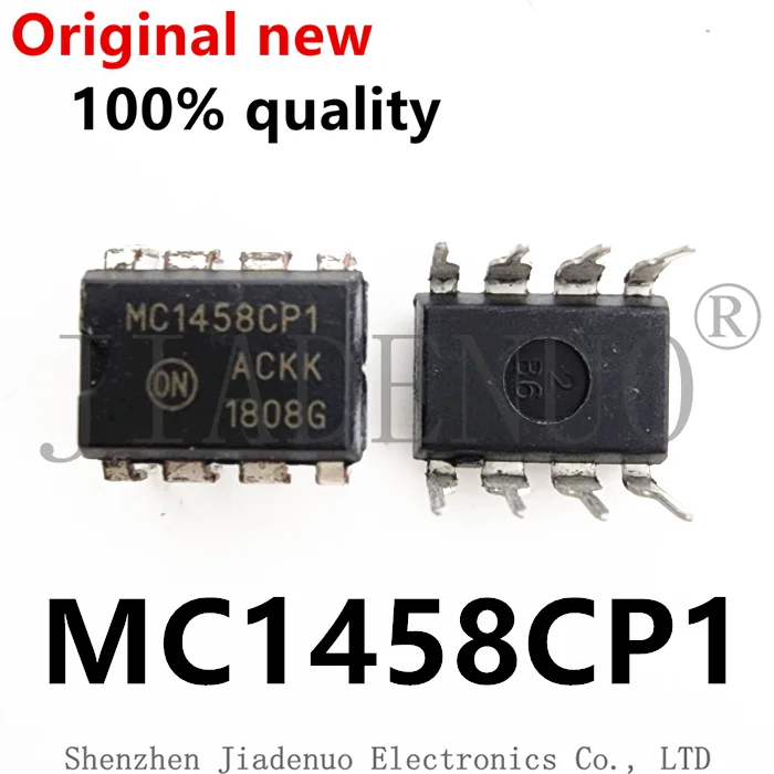 (5-10pcs)100% original New MC1458CP1 MC1458  DIP8 Chipset