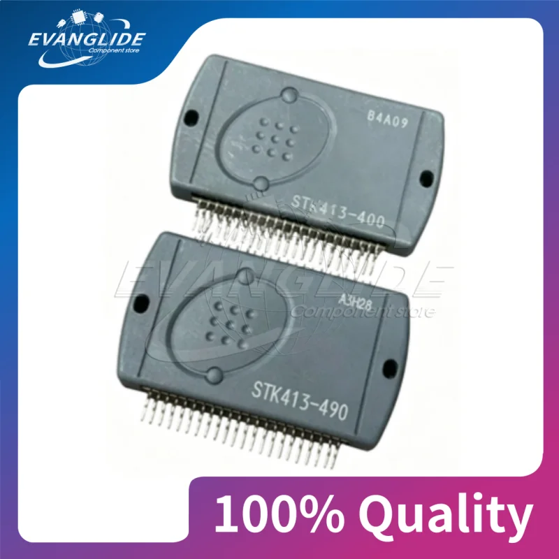 1 PCS STK413-490 STK413-400 STK412-410 Power amplifier module Audio power supply module
