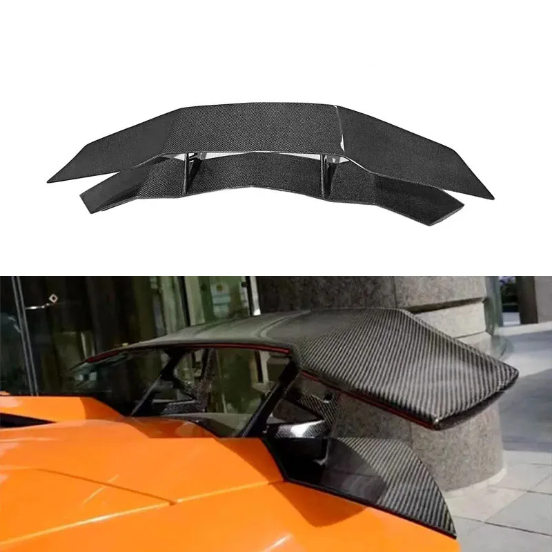 

Carbon fiber rear spoiler, fixed wind wing modification, rear wing auto parts for Lamborghini LP700 LP720