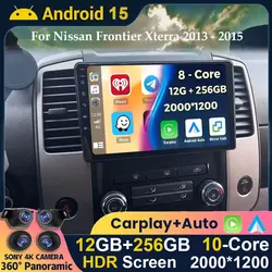 Android 15 Carplay For Nissan Frontier 2009 - 2012 For Nissan Xterra 2 N50 2008 - 2015 Car Radio Multimedia Video Player Stereo