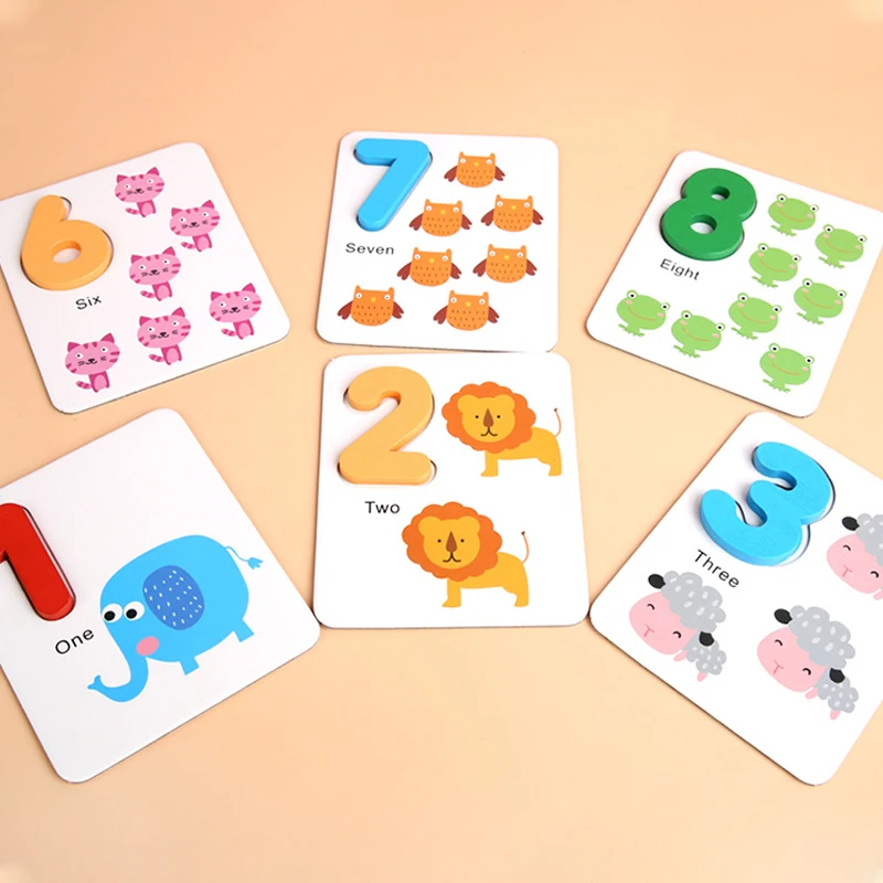 Brinquedo clássico de aprendizagem de matemática para crianças – conjunto educacional de correspondência de números e adição/subtração, prática aritmética prática