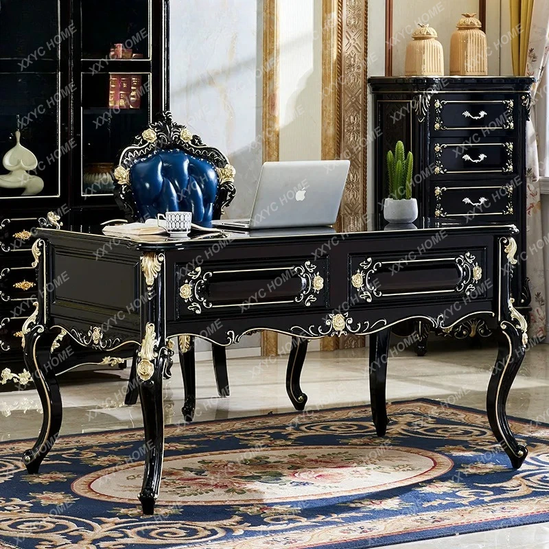 

Письменный стол M Desk из массива дерева для спальни, учебный стол, стулья для дома