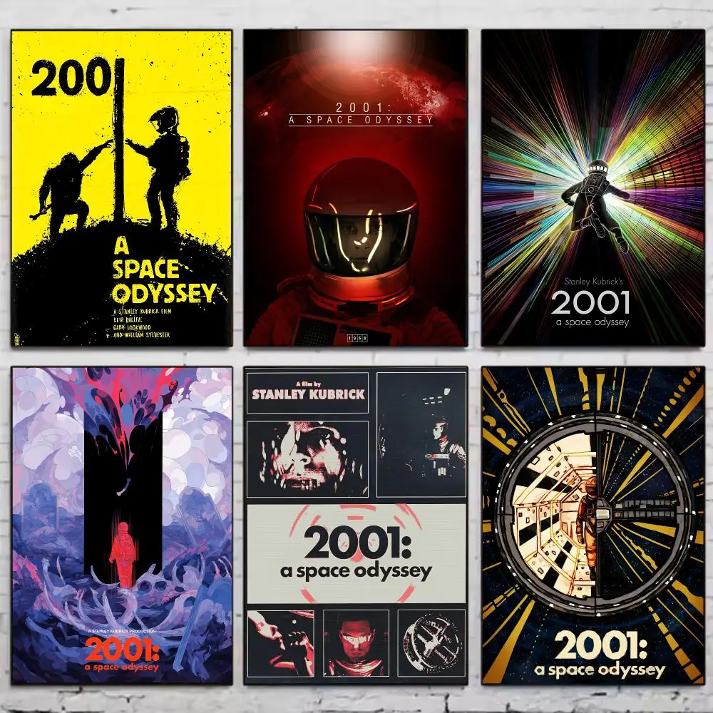 2001 A S-space Odyssey Classic Poster Trendy Wall Art Aesthetic Room Decor Print Living Room Bedroom Home Decoration