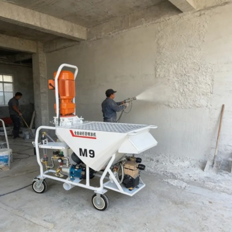 

Plaster Wall Mortar Sprayer Cement Render Machine Spraying Equipment Pneumatic Plaster Gun Construction