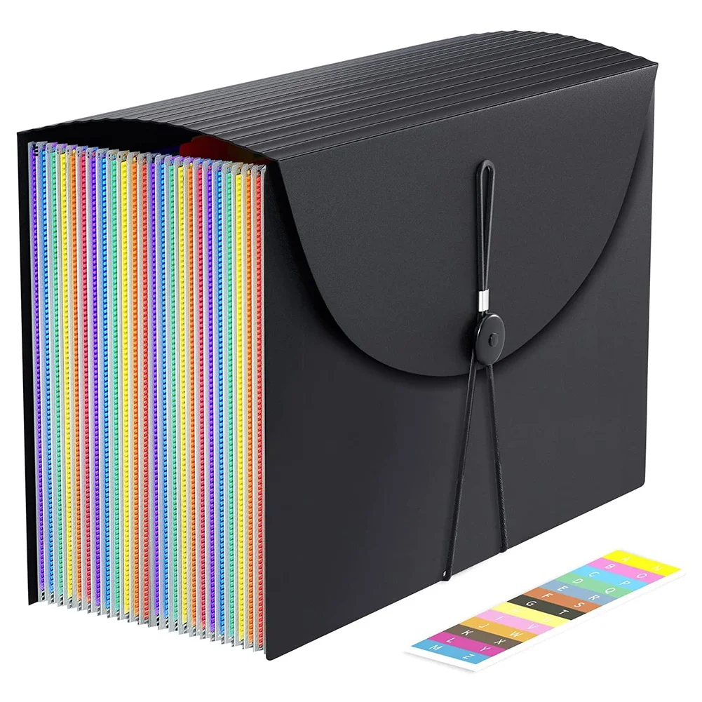 Accordian File Organizer,Expandable File Folder,Portable Accordian Folder Letter Size,for Paper Documents A4 Letter