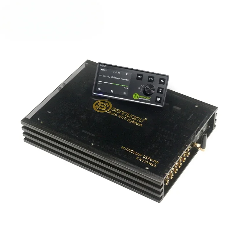 Sennuopu Popular Car DSP Amplifier Car Processor  Channel Power Car DSP Stereo Audio Amplifiers  Universal