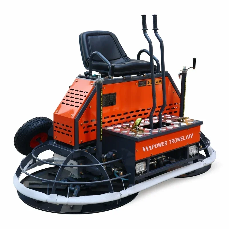 Road Machinery Ride On Concrete Floor Power Trowel Machine