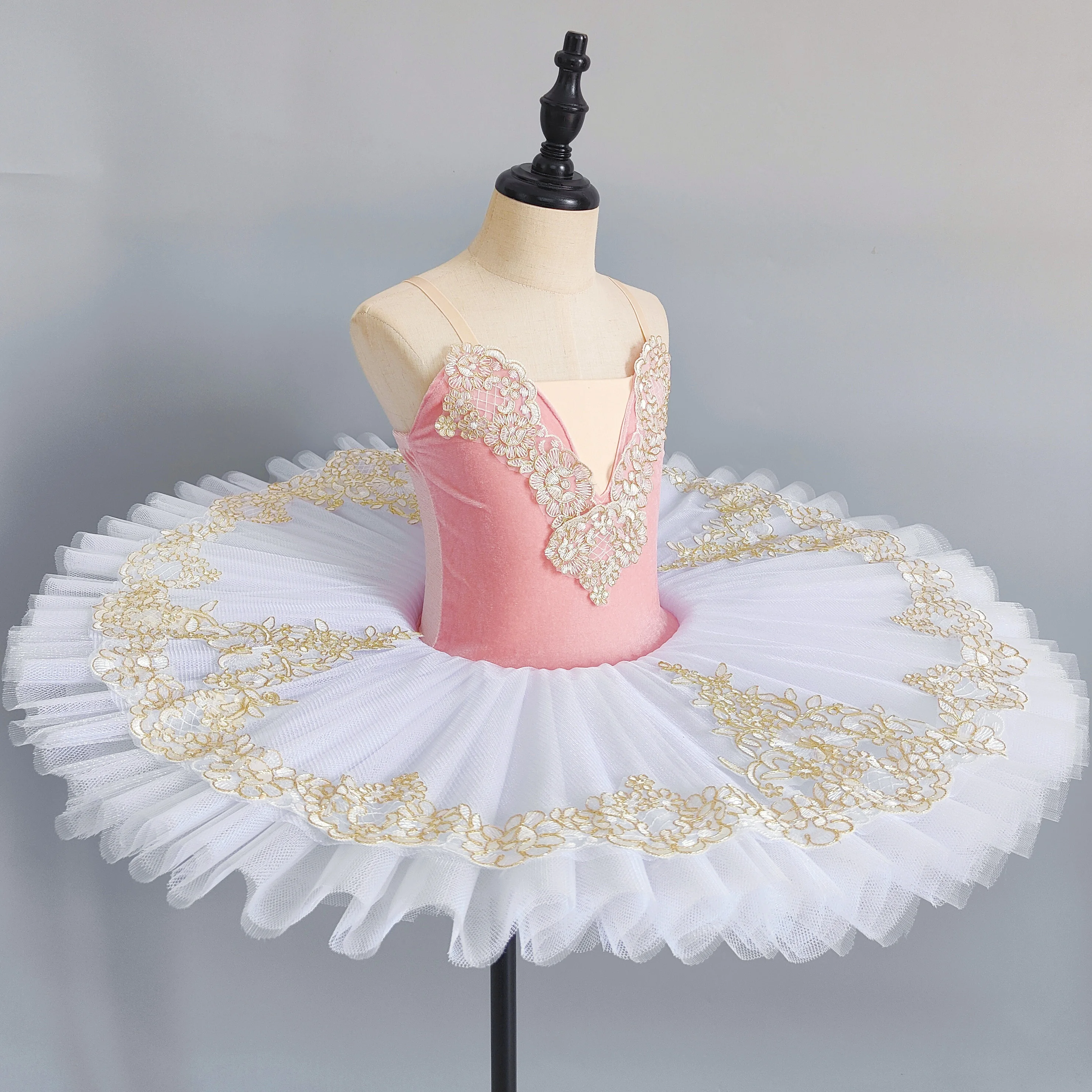 

Новый костюм-пачка для девочек, костюм для выступлений из пышной пряжи