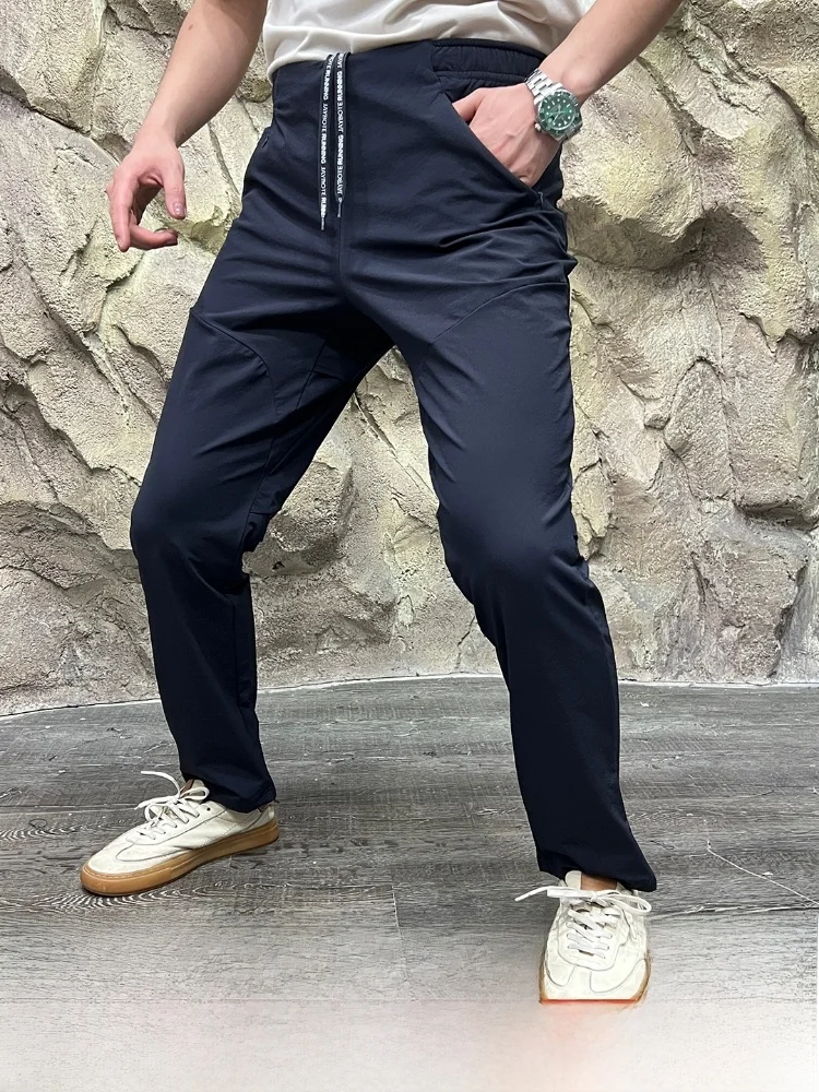 

Мужские брюки Busin Sle 3D на заказ Qui Dry, дышащие эластичные мягкие брюки ell DWR, водонепроницаемые повседневные прямые брюки