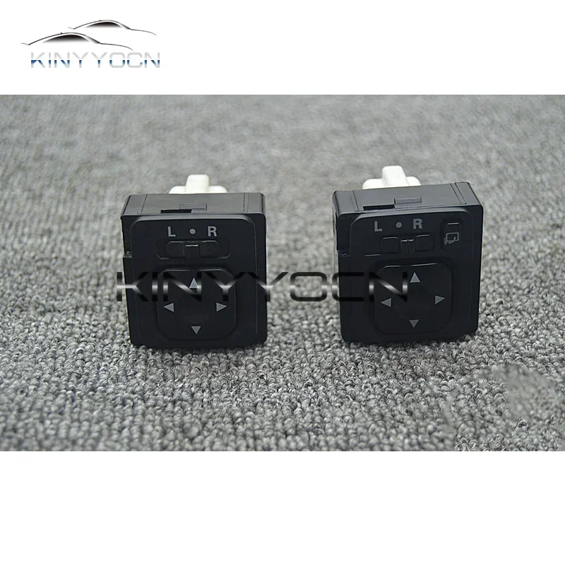 For Mitsubishi Outlander  ASX Pajero Electric External Side Rearview Mirror Adjust Folding Switch Button Fold