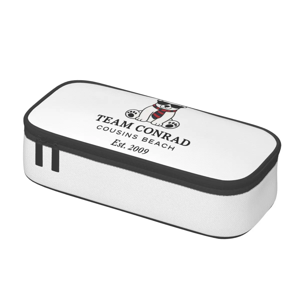 جديد الصيف تحولت مقلمة جميلة فريق كونراد الأبيض الدب صندوق رصاص القلم لحقيبة الطلاب اللوازم المدرسية هدية القرطاسية #2